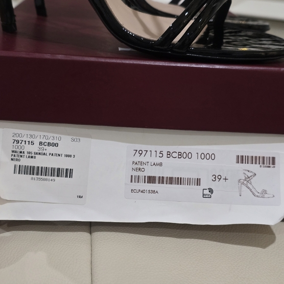 *NEW* Gucci Patent Leather Sandal Heels - Picture 14 of 14